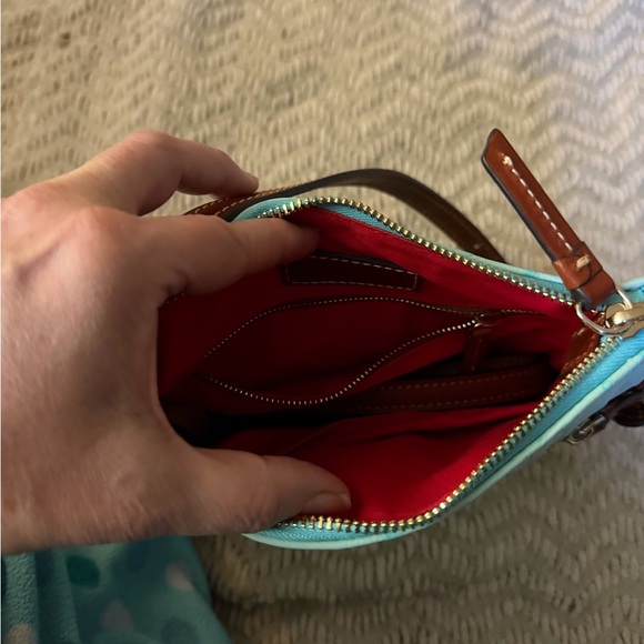Dooney & Bourke Light Blue Crossbody Bag - Picture 5 of 9